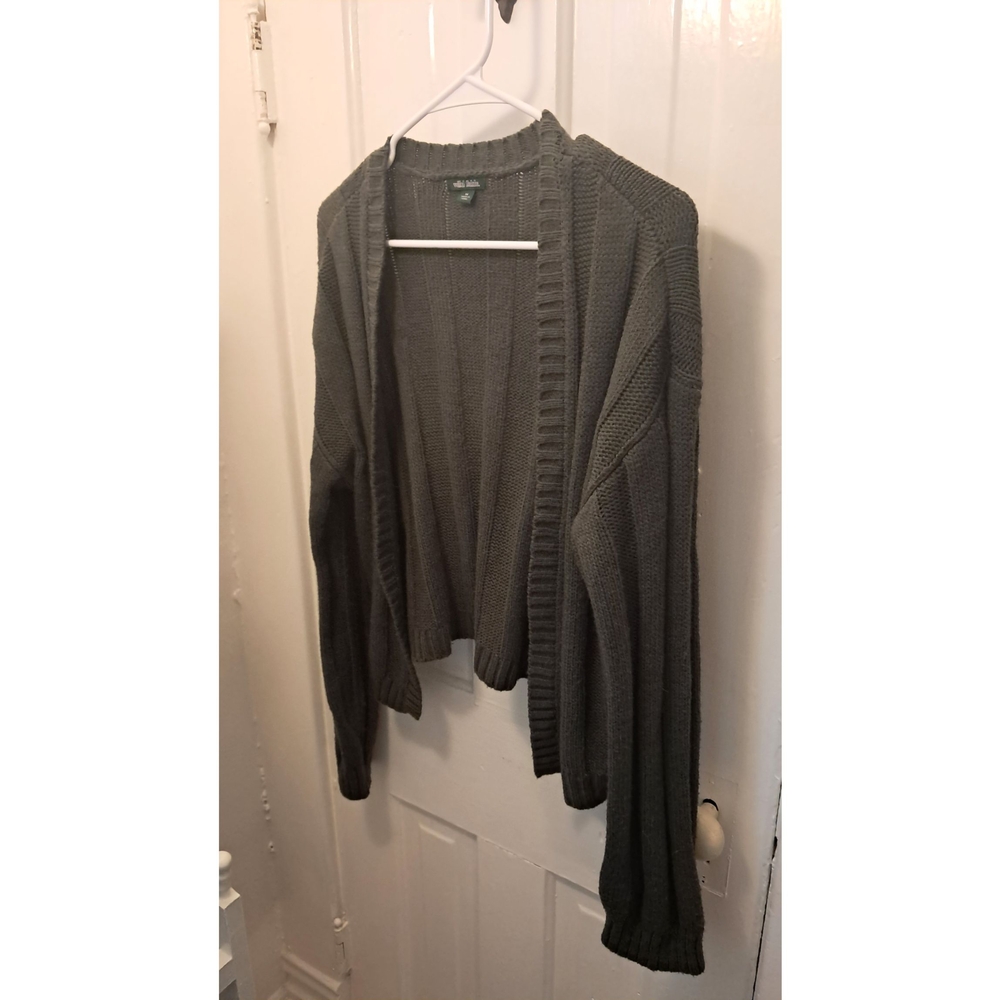 Wild Fable Charcoal Knit Cardigan